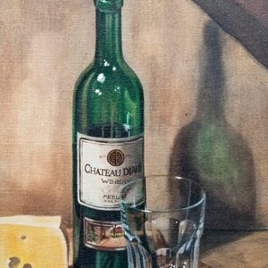 Chateau / Acrylic on canvas / 14 x 22 inch