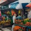 La Feria / 16 x 11 inches