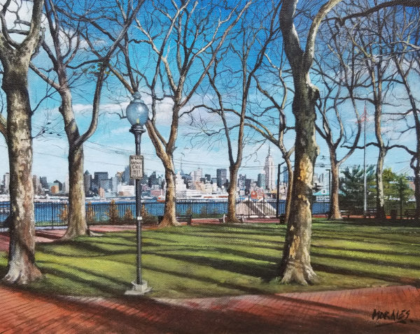 ELYSIAN PARK HOBOKEN / Acrilic on canvas