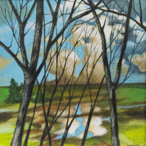 Paisaje / Acrylic on canvas / 8 x 8 inch