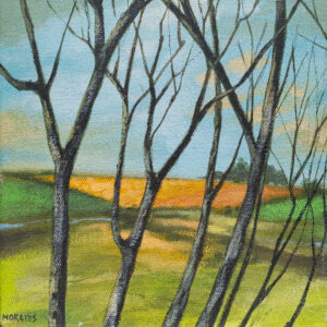 Paisaje / Acrylic on canvas / 8 x 8 inch