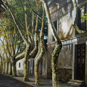 La Calle / Acrylic on canvas